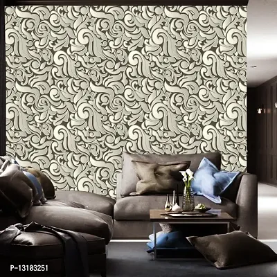 WALLWEAR - Self Adhesive Wallpaper For Walls And Wall Sticker For Home D&eacute;cor (OutLineDesign) Extra Large Size (300x40cm) 3D Wall Papers For Bedroom, Livingroom, Kitchen, Hall, Office Etc Decorations-thumb4