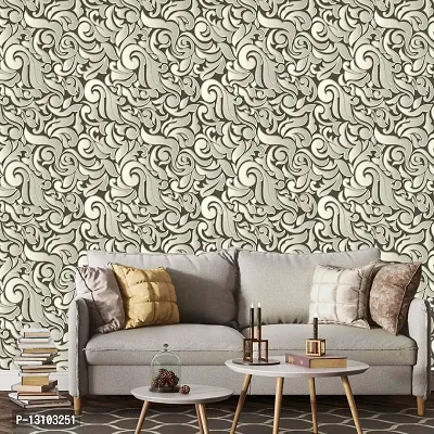 WALLWEAR - Self Adhesive Wallpaper For Walls And Wall Sticker For Home D&eacute;cor (OutLineDesign) Extra Large Size (300x40cm) 3D Wall Papers For Bedroom, Livingroom, Kitchen, Hall, Office Etc Decorations-thumb3