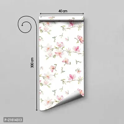 DeCorner - Self Adhesive Wallpaper for Walls (OrchidFlower) Extra Large Size (300x40) Cm Wall Stickers for Bedroom | Wall Stickers for Living Room | Wall Stickers for Kitchen | Pack of-1-thumb2