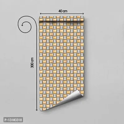 WALLWEAR - Self Adhesive Wallpaper For Walls And Wall Sticker For Home D&eacute;cor (Shatranj) Extra Large Size (300x40cm) 3D Wall Papers For Bedroom, Livingroom, Kitchen, Hall, Office Etc Decorations-thumb2