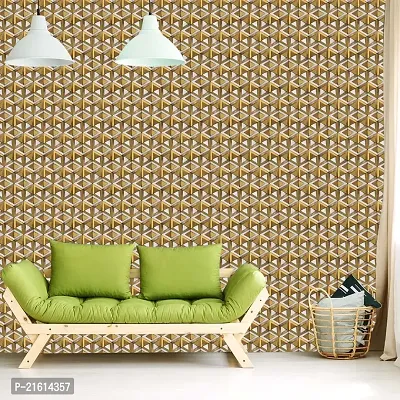 DeCorner - Self Adhesive Wallpaper for Walls (KajuKatli) Extra Large Size (300x40) Cm Wall Stickers for Bedroom | Wall Stickers for Living Room | Wall Stickers for Kitchen | Pack of-1-thumb4