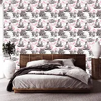 DeCorner - Self Adhesive Wallpaper for Walls (DragonBuddha) Extra Large Size (300x40) Cm Wall Stickers for Bedroom | Wall Stickers for Living Room | Wall Stickers for Kitchen | Pack of-1-thumb1