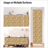 WALLWEAR - Self Adhesive Wallpaper For Walls And Wall Sticker For Home D&eacute;cor (BingoTriangle) Extra Large Size (300x40cm) 3D Wall Papers For Bedroom, Livingroom, Kitchen, Hall, Office Etc Decorations-thumb4