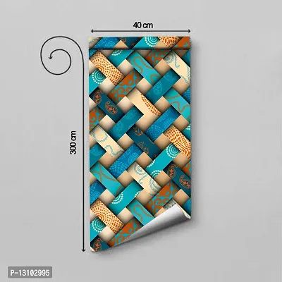 WALLWEAR - Self Adhesive Wallpaper For Walls And Wall Sticker For Home D&eacute;cor (Belt) Extra Large Size (300x40cm) 3D Wall Papers For Bedroom, Livingroom, Kitchen, Hall, Office Etc Decorations-thumb2