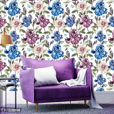 Stylish Fancy Designer Vinyl Self Adhesive Wallpaper Stickers For Home Decoration Big Size 300x40 Cm Wall Stickers For Wall-thumb4