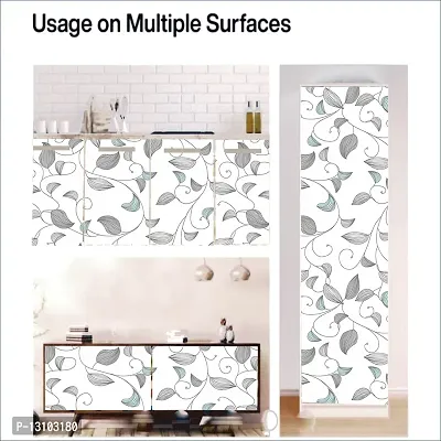 WALLWEAR - Self Adhesive Wallpaper For Walls And Wall Sticker For Home D&eacute;cor (JaydaPatti) Extra Large Size (300x40cm) 3D Wall Papers For Bedroom, Livingroom, Kitchen, Hall, Office Etc Decorations-thumb5