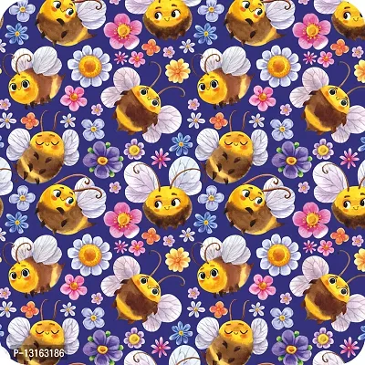 Self Adhesive Wallpapers (BabyBees) Wall Stickers Extra Large (300x40cm) for Bedroom | Livingroom | Kitchen | Hall Etc