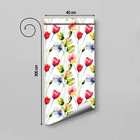 Stylish Fancy Designer Vinyl Self Adhesive Wallpaper Stickers For Home Decoration Big Size 300x40 Cm Wall Stickers For Wall-thumb1