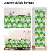 WALLWEAR - Self Adhesive Wallpaper For Walls And Wall Sticker For Home D&eacute;cor (BattiFlower) Extra Large Size (300x40cm) 3D Wall Papers For Bedroom, Livingroom, Kitchen, Hall, Office Etc Decorations-thumb4