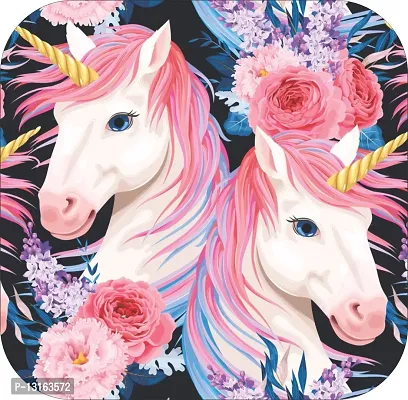 Self Adhesive Wallpapers (UnicornWithHorn) Wall Stickers Extra Large (300x40cm) for Bedroom | Livingroom | Kitchen | Hall Etc