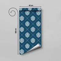 Self Adhesive Wallpapers (PatchDesign) Wall Stickers Extra Large (300x40cm) for Bedroom | Livingroom | Kitchen | Hall Etc-thumb1