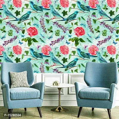 Stylish Fancy Designer Vinyl Self Adhesive Wallpaper Stickers For Home Decoration Big Size 300x40 Cm Wall Stickers For Wall-thumb3