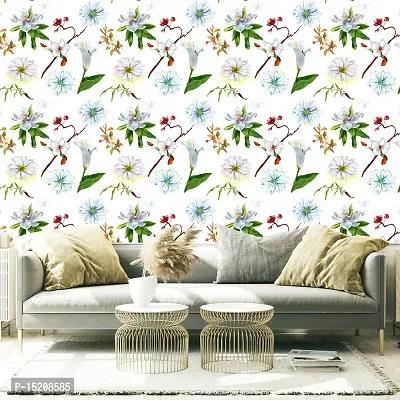 Stylish Fancy Designer Vinyl Self Adhesive Wallpaper Stickers For Home Decoration Big Size 300x40 Cm Wall Stickers For Wall-thumb3