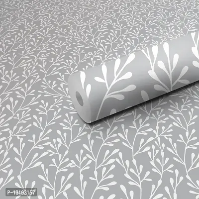 WALLWEAR - Self Adhesive Wallpaper For Walls And Wall Sticker For Home D&eacute;cor (GreyKaliya) Extra Large Size (300x40cm) 3D Wall Papers For Bedroom, Livingroom, Kitchen, Hall, Office Etc Decorations-thumb0