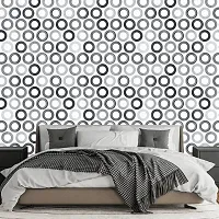 DeCorner - Self Adhesive Wallpaper for Walls (CircleWall) Extra Large Size (300x40) Cm Wall Stickers for Bedroom | Wall Stickers for Living Room | Wall Stickers for Kitchen | Pack of-1-thumb1