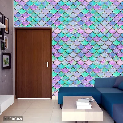 WALLWEAR - Self Adhesive Wallpaper For Walls And Wall Sticker For Home D&eacute;cor (HoliRingEra) Extra Large Size (300x40cm) 3D Wall Papers For Bedroom, Livingroom, Kitchen, Hall, Office Etc Decorations-thumb3
