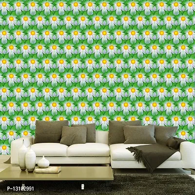 WALLWEAR - Self Adhesive Wallpaper For Walls And Wall Sticker For Home D&eacute;cor (BattiFlower) Extra Large Size (300x40cm) 3D Wall Papers For Bedroom, Livingroom, Kitchen, Hall, Office Etc Decorations-thumb4