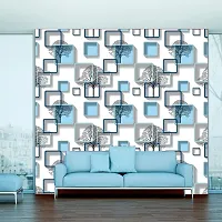 DeCorner - Self Adhesive Wallpaper for Walls (ChokorBlue) Extra Large Size (300x40) Cm Wall Stickers for Bedroom | Wall Stickers for Living Room | Wall Stickers for Kitchen | Pack of-1-thumb4