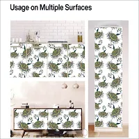 Self Adhesive Wallpapers (Peacock) Wall Stickers Extra Large (300x40cm) for Bedroom | Livingroom | Kitchen | Hall Etc-thumb4