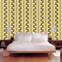 DeCorner - Self Adhesive Wallpaper for Walls (YellowButterfly) Extra Large Size (300x40) Cm Wall Stickers for Bedroom | Wall Stickers for Living Room | Wall Stickers for Kitchen | Pack of-1-thumb4