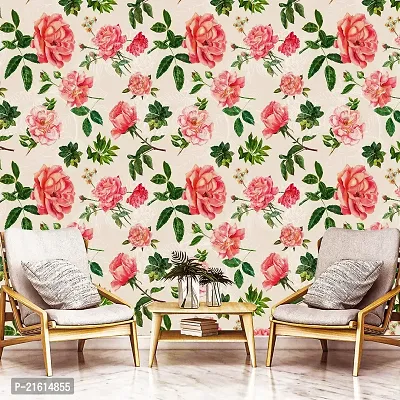 DeCorner - Self Adhesive Wallpaper for Walls (Flower Spirit) Extra Large Size (300x40) Cm Wall Stickers for Bedroom | Wall Stickers for Living Room | Wall Stickers for Kitchen | Pack of-1-thumb3