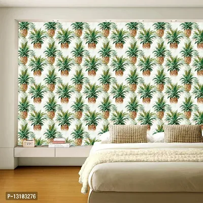 WALLWEAR - Self Adhesive Wallpaper For Walls And Wall Sticker For Home D&eacute;cor (Pineapple) Extra Large Size (300x40cm) 3D Wall Papers For Bedroom, Livingroom, Kitchen, Hall, Office Etc Decorations-thumb5