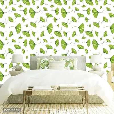 DeCorner - Self Adhesive Wallpaper for Walls (Biloba Leaf) Extra Large Size (300x40) Cm Wall Stickers for Bedroom | Wall Stickers for Living Room | Wall Stickers for Kitchen | Pack of-1-thumb5