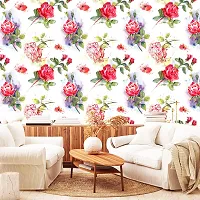 DeCorner - Self Adhesive Wallpaper for Walls (Beautiful Rose) Extra Large Size (300x40) Cm Wall Stickers for Bedroom | Wall Stickers for Living Room | Wall Stickers for Kitchen | Pack of-1-thumb3