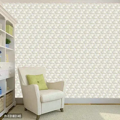 WALLWEAR - Self Adhesive Wallpaper For Walls And Wall Sticker For Home D&eacute;cor (GoldenTriangle) Extra Large Size (300x40cm) 3D Wall Papers For Bedroom, Livingroom, Kitchen, Hall, Office Etc Decorations-thumb4