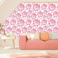 DeCorner - Self Adhesive Wallpaper for Walls (LovelyPinkFool) Extra Large Size (300x40) Cm Wall Stickers for Bedroom | Wall Stickers for Living Room | Wall Stickers for Kitchen | Pack of-1-thumb2