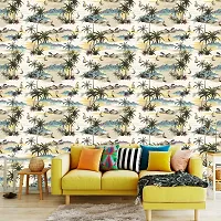 DeCorner - Self Adhesive Wallpaper for Walls (Paradise) Extra Large Size (300x40) Cm Wall Stickers for Bedroom | Wall Stickers for Living Room | Wall Stickers for Kitchen | Pack of-1-thumb3