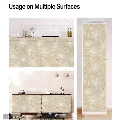 WALLWEAR - Self Adhesive Wallpaper For Walls And Wall Sticker For Home D&eacute;cor (StarFlower) Extra Large Size (300x40cm) 3D Wall Papers For Bedroom, Livingroom, Kitchen, Hall, Office Etc Decorations-thumb5