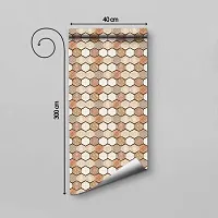 WALLWEAR - Self Adhesive Wallpaper For Walls And Wall Sticker For Home D&eacute;cor (ShatkornArt) Extra Large Size (300x40cm) 3D Wall Papers For Bedroom, Livingroom, Kitchen, Hall, Office Etc Decorations-thumb1