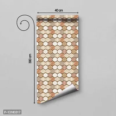 WALLWEAR - Self Adhesive Wallpaper For Walls And Wall Sticker For Home D&eacute;cor (ShatkornArt) Extra Large Size (300x40cm) 3D Wall Papers For Bedroom, Livingroom, Kitchen, Hall, Office Etc Decorations-thumb2