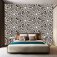 Self Adhesive Wallpapers (WhiteSpiderTrap) Wall Stickers Extra Large (300x40cm) for Bedroom | Livingroom | Kitchen | Hall Etc-thumb3