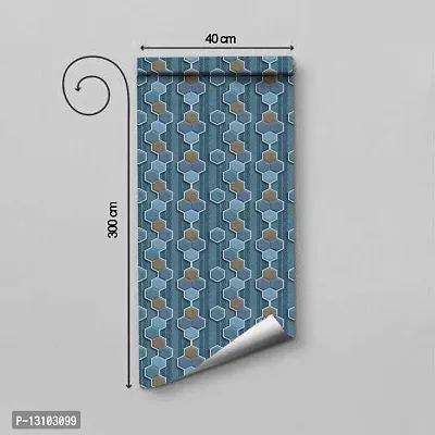 WALLWEAR - Self Adhesive Wallpaper For Walls And Wall Sticker For Home D&eacute;cor (DNA) Extra Large Size (300x40cm) 3D Wall Papers For Bedroom, Livingroom, Kitchen, Hall, Office Etc Decorations-thumb2