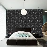 WALLWEAR - Self Adhesive Wallpaper For Walls And Wall Sticker For Home Deacute;cor (BlackCrack) Extra Large Size (300x40cm) 3D Wall Papers For Bedroom, Livingroom, Kitchen, Hall, Office Etc Decorations-thumb3