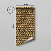 Self Adhesive Wallpapers (PuraniChatai) Wall Stickers Extra Large (300x40cm) for Bedroom | Livingroom | Kitchen | Hall Etc-thumb1