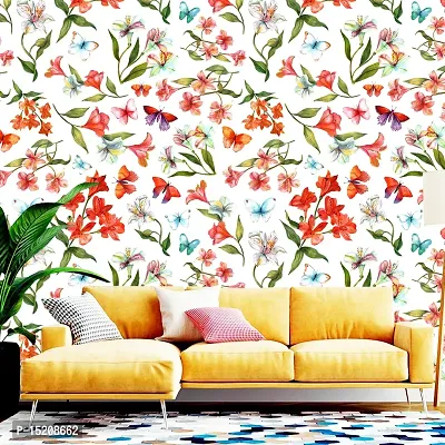 Stylish Fancy Designer Vinyl Self Adhesive Wallpaper Stickers For Home Decoration Big Size 300x40 Cm Wall Stickers For Wall-thumb3