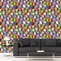 DeCorner - Self Adhesive Wallpaper for Walls (3DEggWall) Extra Large Size (300x40) Cm Wall Stickers for Bedroom | Wall Stickers for Living Room | Wall Stickers for Kitchen | Pack of-1-thumb1