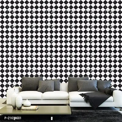 DeCorner - Self Adhesive Wallpaper for Walls (ChessMarble) Extra Large Size (300x40) Cm Wall Stickers for Bedroom | Wall Stickers for Living Room | Wall Stickers for Kitchen | Pack of-1-thumb4