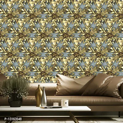 Self Adhesive Wallpapers (SunharaPyramid) Wall Stickers Extra Large (300x40cm) for Bedroom | Livingroom | Kitchen | Hall Etc-thumb3