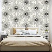 Self Adhesive Wallpapers (SpiderFlower) Wall Stickers Extra Large (300x40cm) for Bedroom | Livingroom | Kitchen | Hall Etc-thumb3