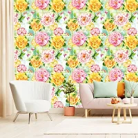 DeCorner - Self Adhesive Wallpaper for Walls (Blossom Flower) Extra Large Size (300x40) Cm Wall Stickers for Bedroom | Wall Stickers for Living Room | Wall Stickers for Kitchen | Pack of-1-thumb2