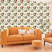 Self Adhesive Wallpapers (VintageCycleRose) Wall Stickers Extra Large (300x40cm) for Bedroom | Livingroom | Kitchen | Hall Etc-thumb2