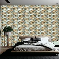 WALLWEAR - Self Adhesive Wallpaper For Walls And Wall Sticker For Home D&eacute;cor (SaletiPatthar) Extra Large Size (300x40cm) 3D Wall Papers For Bedroom, Livingroom, Kitchen, Hall, Office Etc Decorations-thumb2