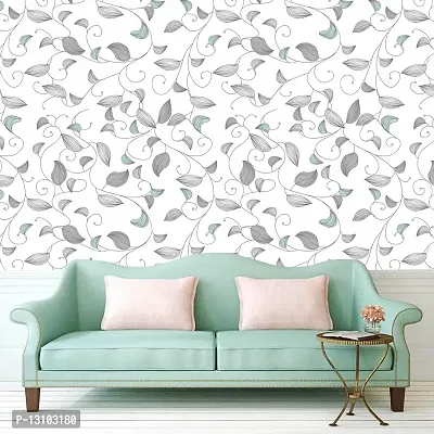 WALLWEAR - Self Adhesive Wallpaper For Walls And Wall Sticker For Home D&eacute;cor (JaydaPatti) Extra Large Size (300x40cm) 3D Wall Papers For Bedroom, Livingroom, Kitchen, Hall, Office Etc Decorations-thumb4