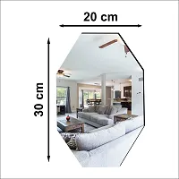 Self Adhesive Wall Mirror Stickers Big Size Frameless Mirror for Wall Stickers-thumb1