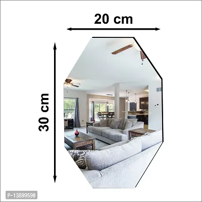 Self Adhesive Wall Mirror Stickers Big Size Frameless Mirror for Wall Stickers-thumb2