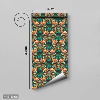 WALLWEAR - Self Adhesive Wallpaper For Walls And Wall Sticker For Home D&eacute;cor (CreativeEra) Extra Large Size (300x40cm) 3D Wall Papers For Bedroom, Livingroom, Kitchen, Hall, Office Etc Decorations-thumb2